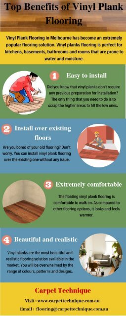 Top Benefits of Vinyl Plank Flooring