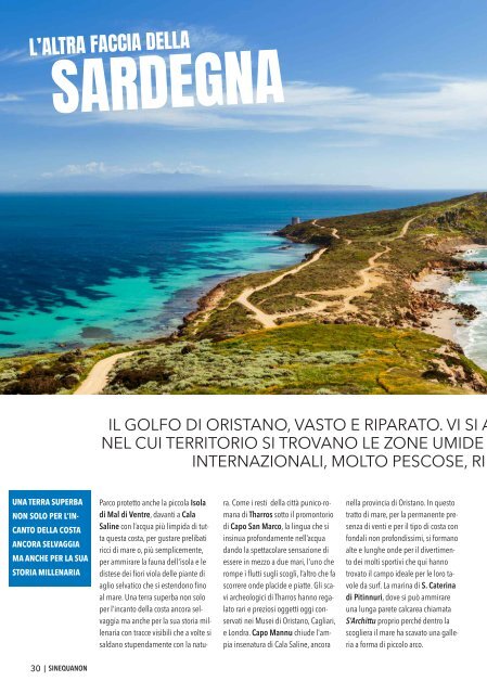 Web Magazine Sinequanon - Luglio/Agosto 2019 