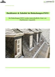 Dachfenster & Zubehoer bei Bedachungen-INFO