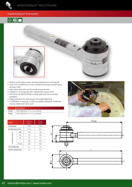 Norbar Catalogue 2019