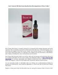 Are There Any Side Effect Associated With This Formula Kat's Naturals CBD Skin Serum ?