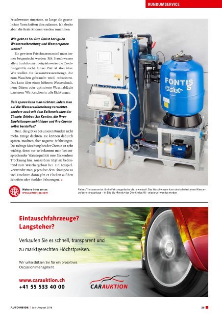 AUTOINSIDE Ausgabe 7/8 – Juli/August 2019