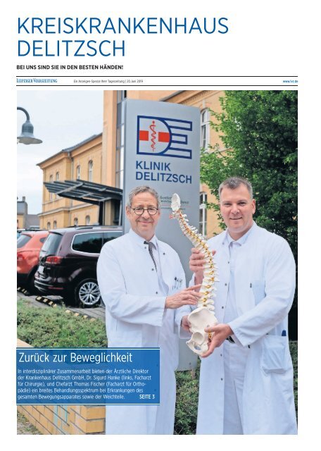 Kliniken Delitzsch & Eilenburg | Bei uns sind Sie in den besten Händen