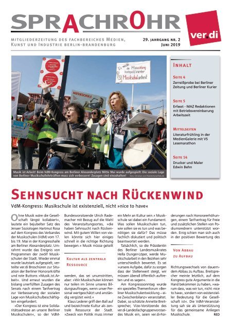 Sprachrohr 02/2019