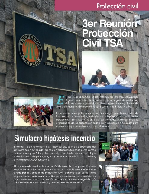 Gaceta de los Tribunales Agrarios "La Semilla" Octubre-Diciembre 2018