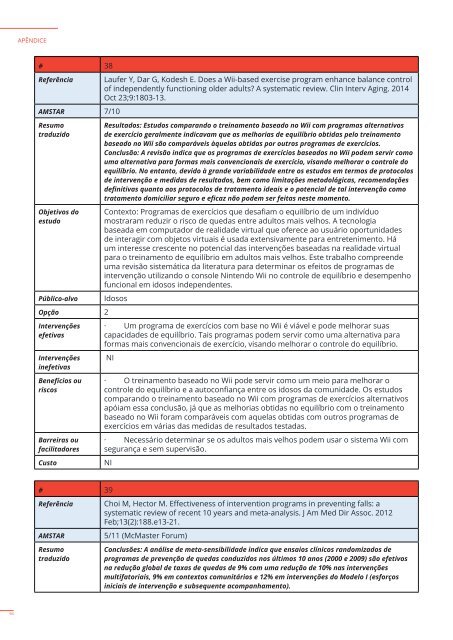 Relatório Prevenção de acidentes domésticos