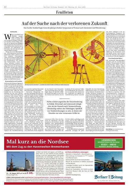 Berliner Zeitung 24.06.2019