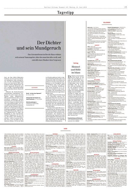 Berliner Zeitung 24.06.2019