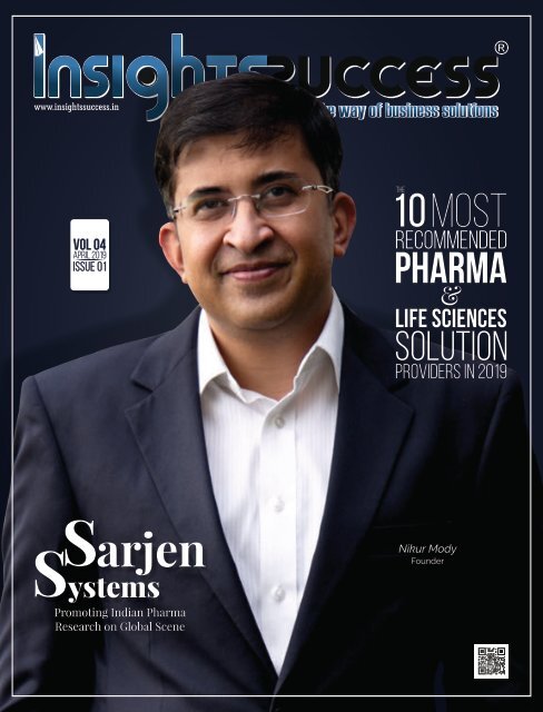 The 10 Most Recommended Pharma & Life Sciences Solution providers in 2019