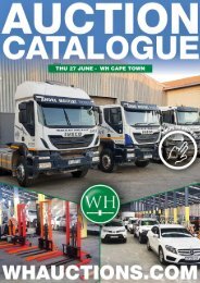 WH Cape - Auction Catalogue 27 June