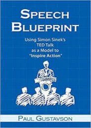 DOWNLOAD PDF Speech Blueprint: Using Simon Sinek's TED Talk as a Model to Inspire Action | FULL+ONLINE