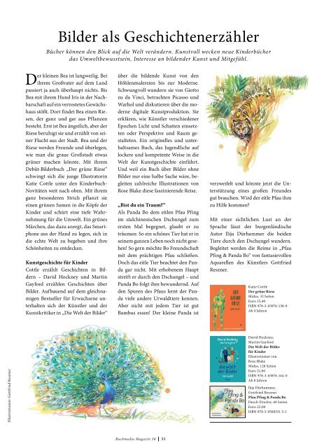 Bücherstube Horn Magazin Sommer2019