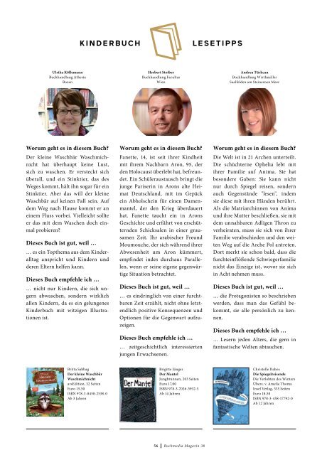 Bücherstube Horn Magazin Sommer2019