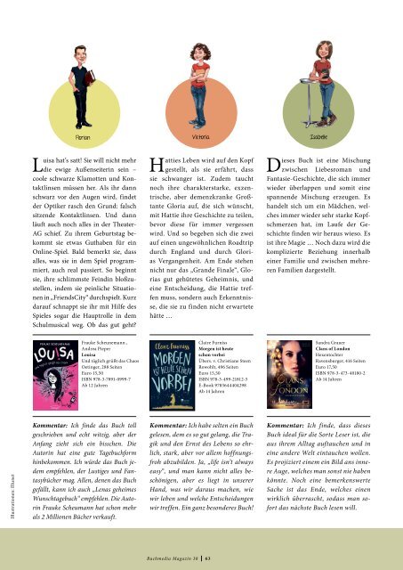 Bücherstube Horn Magazin Sommer2019