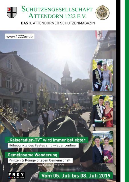 Schutzenfestbeilage Attendorn 2019