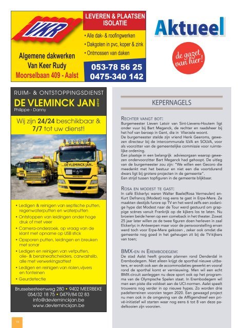 Editie Aalst 26 juni 2019