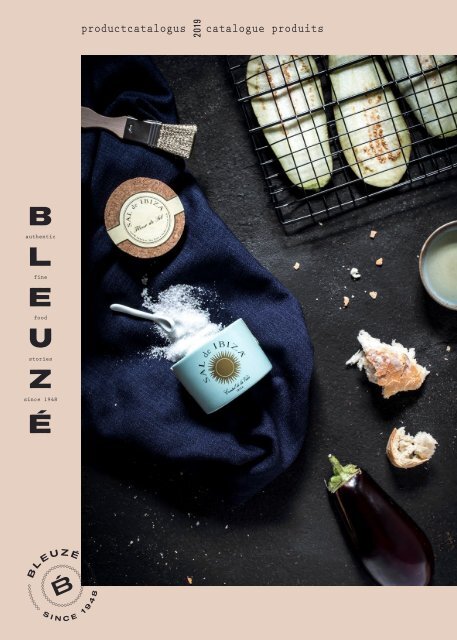 Fine food product catalogus Bleuzé 2019-2020