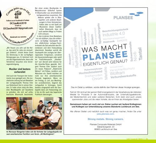  Altlandkreis Ausgabe Juli/August 2019 - Das Magazin für den westlichen Pfaffenwinkel