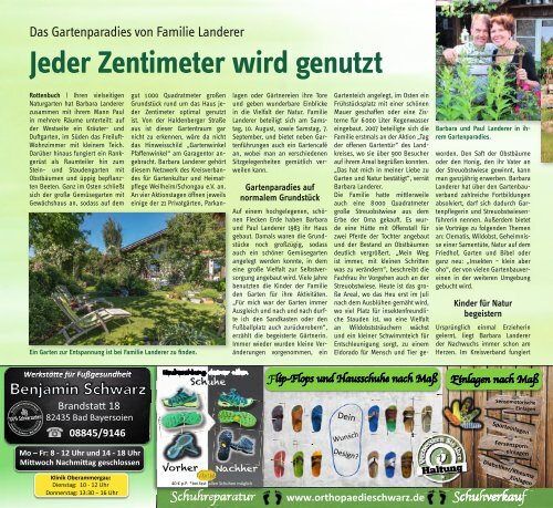  Altlandkreis Ausgabe Juli/August 2019 - Das Magazin für den westlichen Pfaffenwinkel