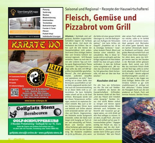  Altlandkreis Ausgabe Juli/August 2019 - Das Magazin für den westlichen Pfaffenwinkel