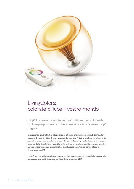 Idee e Soluzioni - Philips Lighting