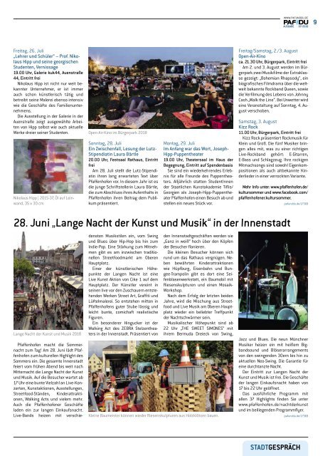 Bürgermagazin Juli 2019