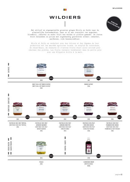 Catalogue produits épicerie fine Bleuzé 2019-2020