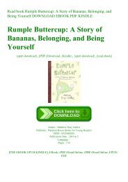 Read book Rumple Buttercup A Story of Bananas  Belonging  and Being Yourself DOWNLOAD EBOOK PDF KINDLE