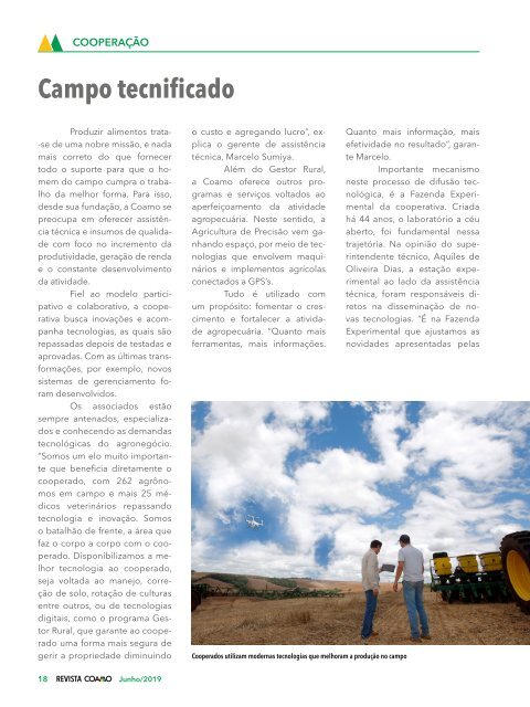 Revista Coamo Edição de Junho de 2019