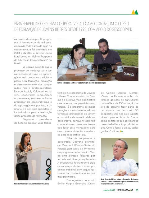 Revista Coamo Edição de Junho de 2019