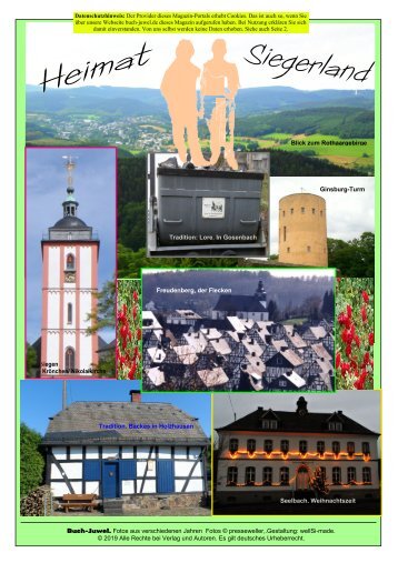 Heimat Siegerland in Bildern