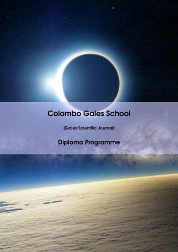 Revista Científica Colegio Colombo Gales 2018 - 2019