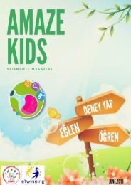 AMAZE KIDS BİLİM DERGİSİ-