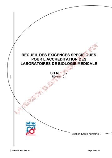 SH REF 02 - Cofrac