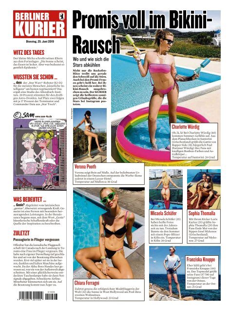 Berliner Kurier 25.06.2019