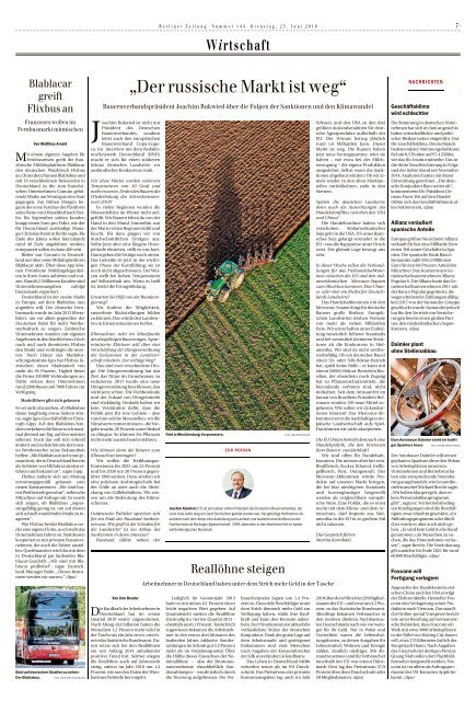 Berliner Zeitung 25.06.2019