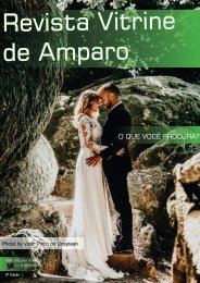 REVISTA VITRINE DE AMPARO 6ª EDIÇÃO