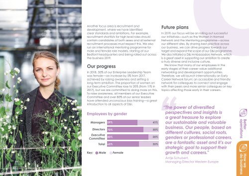 Findus Norge / Nomad Foods - bærekraftsrapport 2018