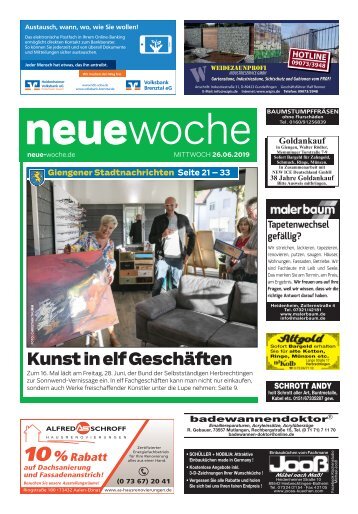 26.06.2019 NEUE WOCHE