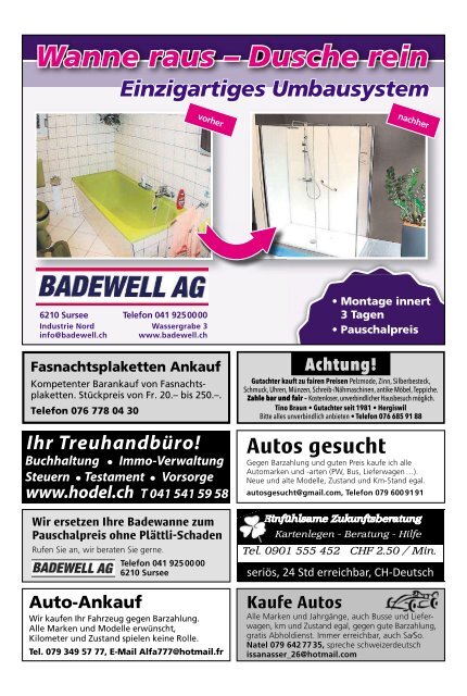 Schwyzer Anzeiger – Woche 26 – 28. Juni 2019