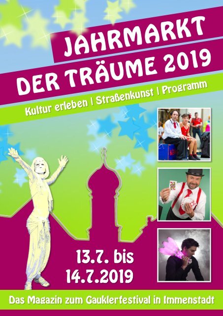 Veranstaltungsmagazin Jahrmarkt der Träume 2019