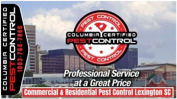 Free Estimation for Commercial &amp; Residential Pest Control in Lexington, SC