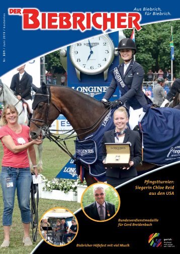 DER BIEBRICHER, Nr. 331, Juni 2019