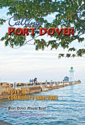 2019 Calling Port Dover Directory