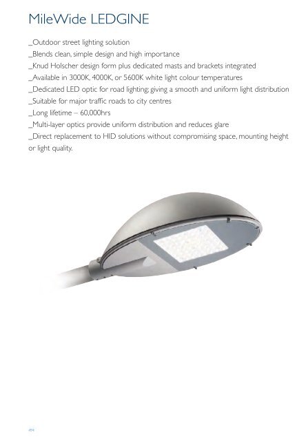 LED Solutions Catalogue - Philips Lighting