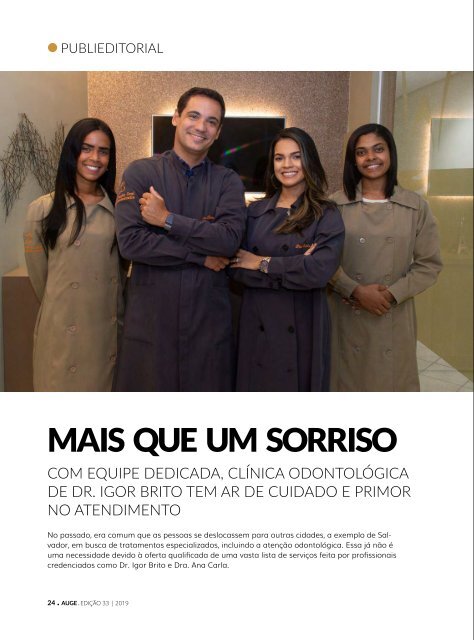 REVISTA AUGE - EDIÇÃO 33