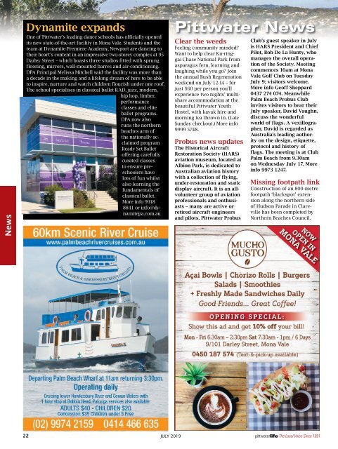 Pittwater Life July 2019 Issue