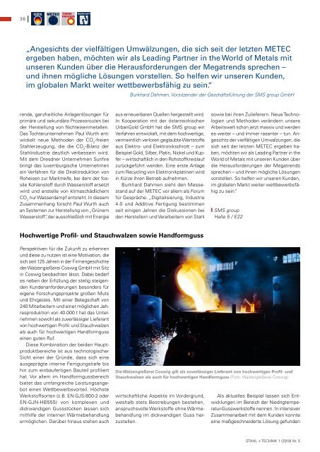 STAHL + TECHNIK 05/2019