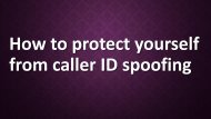 How to Protect Yourself From Caller ID Spoofing