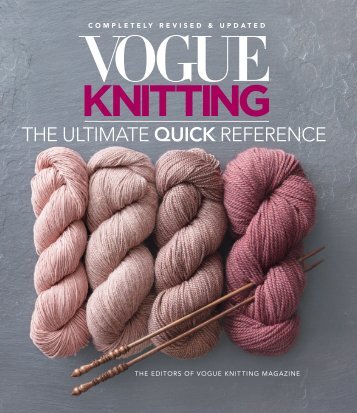 Vogue Knitting: The Ultimate Quick Reference
